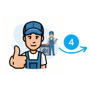 Step 4: You approve, we repair